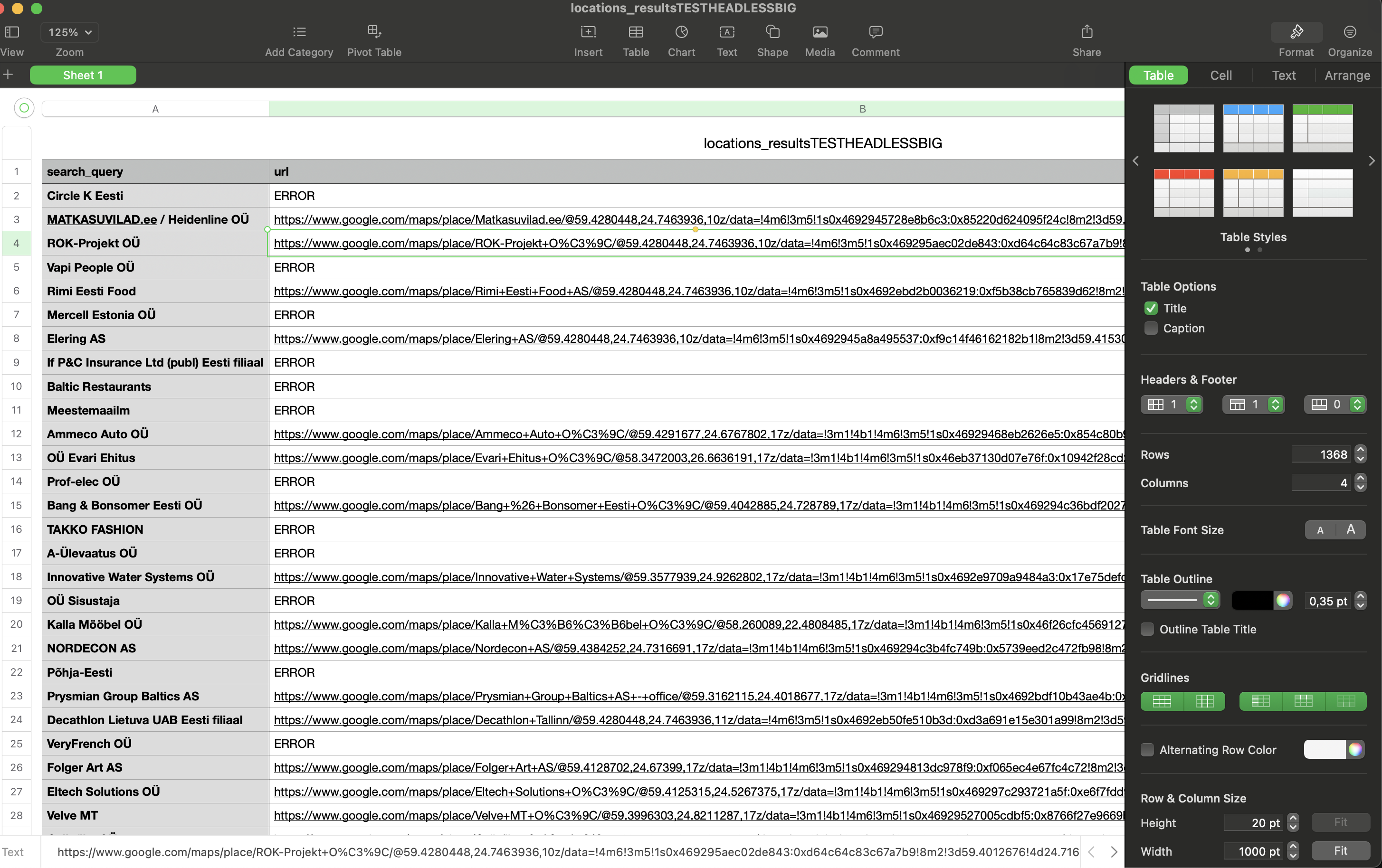 data gatherer